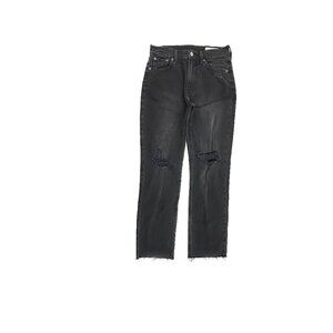 GAP Women's Cheeky Straight Leg Jeans - Black